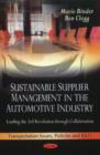 Sustainable Supplier Management in the Automotive Industry : Leading the 3rd Revolution Through Collaboration - Book