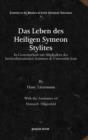 Das Leben des Heiligen Symeon Stylites : In Gemeinschaft mit Mitgliedern des kirchenhistorischen Seminars de Universitat Jena - Book