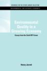Environmental Quality in a Growing Economy : Essays from the Sixth RFF Forum - Book
