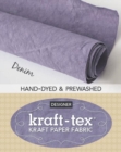 kraft-tex® Roll Denim Hand-Dyed & Prewashed : Kraft Paper Fabric - Book