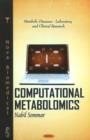 Computational Metabolomics - Book