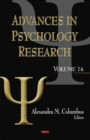 Advances in Psychology Research : Volume 74 - Book