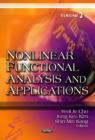 Nonlinear Functional Analysis & Applications : Volume 2 - Book