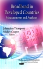 Broadband in Developed Countries : Measurements & Analyses - Book