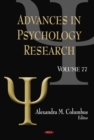 Advances in Psychology Research. Volume 77 - eBook