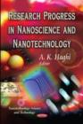 Research Progress in Nanoscience & Nanotechnology - Book