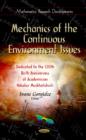 Mechanics of the Continuous Environment Issues : Dedicated to the 120th Birth Anniversary of Academician Nikoloz Muskhelishvili - Book