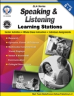 Speaking and Listening Learning Stations, Grades 6 - 8 - eBook