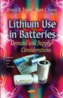 Lithium Use in Batteries : Demand & Supply Considerations - Book