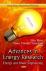 Advances in Energy Research : Energy & Power Engineering - Book