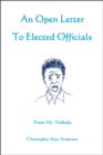 An Open Letter to Elected Officials from Mr. Nobody - eBook