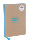 Kraft and Blue A4 Notebook : Lined Paper - Book