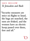 To Jerusalem and Back - eBook