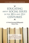 Educating About Social Issues in the 20th and 21st Centuries Vol. 3 - eBook
