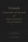 Generation of Animals & History of Animals I, Parts of Animals I - Book