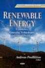 Renewable Energy : Economics, Emerging Technologies & Global Practices - Book
