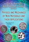 Physics & Mechanics of New Materials & Their Applications - Book