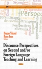 Discourse Perspectives on Second &/or Foreign Language Teaching & Learning - Book