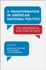 A Transformation in American National Politics - eBook
