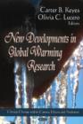 New Developments in Global Warming Research - Book