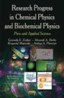Research Progress in Chemical Physics & Biochemical Physics : Pure & Applied Science - Book
