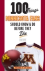 100 Things Minnesota Fans Should Know &amp; Do Before They Die - eBook