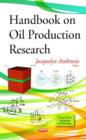 Handbook on Oil Production Research - Book