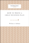 How to Write a Great Business Plan - eBook