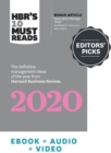 HBR's Editors' Picks 2020 : Our Definitive Articles, Podcasts, and Videos of the Year - eBook
