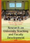 Research on University Teaching & Faculty Development - Book