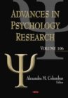 Advances in Psychology Research. Volume 106 - eBook