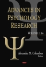 Advances in Psychology Research. Volume 114 - eBook