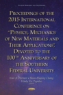 Proceedings of the 2015 International Conference on "Physics, Mechanics of New Materials and Their Applications", Devoted to the 100th Anniversary of the Southern Federal University - eBook