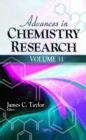 Advances in Chemistry Research : Volume 31 - Book