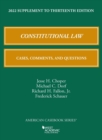 Constitutional Law : Cases, Comments, and Questions, 2022 Supplement - Book