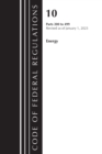 Code of Federal Regulations, Title 10 Energy 200-499, Revised as of January 1, 2023 - Book