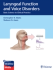 Laryngeal Function and Voice Disorders : Basic Science to Clinical Practice - eBook