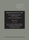 Administrative Law, The American Public Law System, Cases and Materials - Book