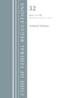 Code of Federal Regulations, Title 32 National Defense 1-190, Revised as of July 1, 2018 - Book