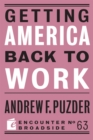 Getting America Back to Work - eBook