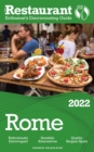 2022 Rome : The Restaurant Enthusiast's Discriminating Guide - eBook