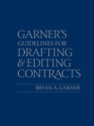 Guidelines for Drafting and Editing Contracts - Book