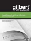 Gilbert Law Summary on Legal Research, Writing & Analysis - Book