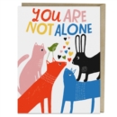 Lisa Congdon You Are Not Alone Card - Book