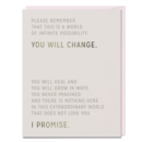 6-Pack Elizabeth Gilbert You Will Change Card - Book