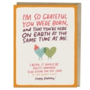 6-Pack Em & Friends Grateful You Were Born Birthday Greeting Cards - Book
