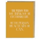 6-Pack  Elizabeth Gilbert for Em & Friends The Person You Actually Are Card - Book
