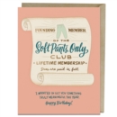 Em & Friends Soft Pants Club Birthday Greeting Card - Book