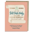 6-Pack Em & Friends Soft Pants Club Birthday Greeting Card - Book