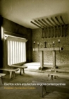 Escritos sobre arquitectura religiosa contemporanea - eBook